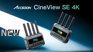 システムファイブ、映像無線伝送システム「Accsoon CineView SE 4K」発売。4K30p伝送と遠隔カメラ操作を両立