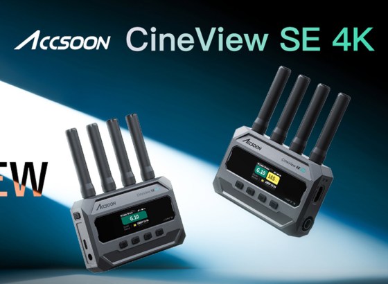システムファイブ、映像無線伝送システム「Accsoon CineView SE 4K」発売。4K30p伝送と遠隔カメラ操作を両立