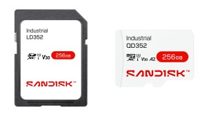 サンディスク、最新BiCS8 TLC採用の産業用SD/microSDカード発表。TISAX AL2認証の取得も公表