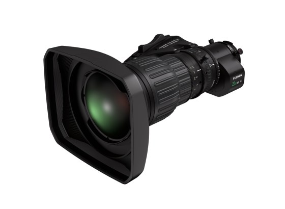 富士フイルム、4K放送用レンズ「UA22x4.8」を発売。広角4.8mmと22倍ズームを小型軽量ボディに搭載 [NAB2026]
