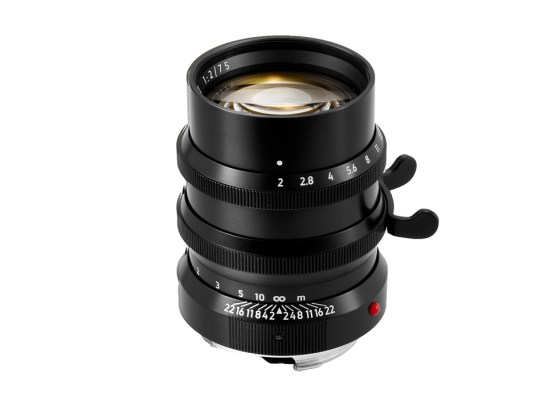LIGHT LENS LAB、「M 75mm f/2 SPII ブラック」発売。クラシックシネレンズの美学を受け継ぐライカMマウントレンズ