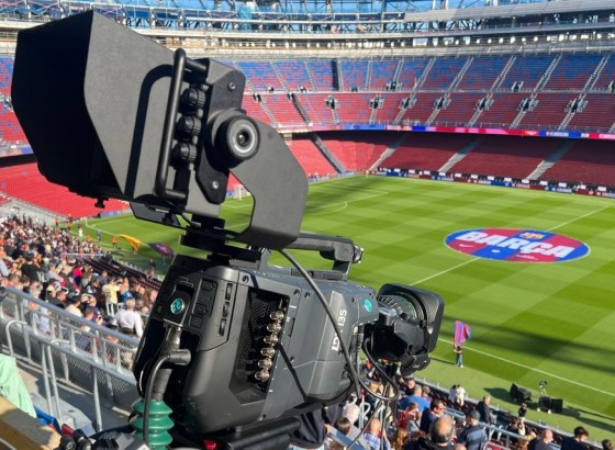 グラスバレーとNVP、次世代カメラ技術でスペインプロサッカー1部リーグの放送制作を刷新