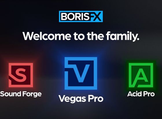 Boris FX、Vegas Pro、Sound Forge、Acid Proを買収
