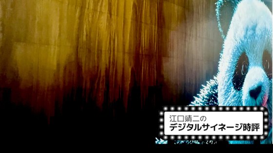 動画の終わり。空間コンテンツの始まり。サイネージコンテンツはどう