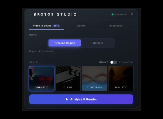 Krotos、NAB 2026でAdobe Premiere Pro向けにビデオとサウンドの統合機能を発表 [NAB2026]