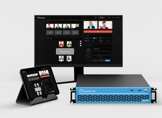 QuickLink、NAB 2026にてAI搭載の「StudioPro Town Hall」を発表。専門クルー不要でプロ品質の会議中継を実現 [NAB2026]