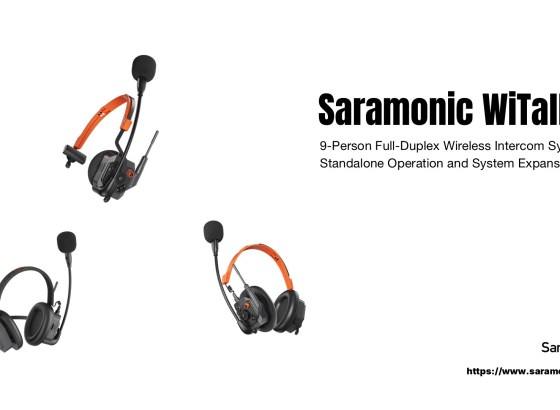 Saramonic、全二重通信対応ワイヤレスヘッドセットシステム「WiTalk9 X」「WiTalk Base」発売