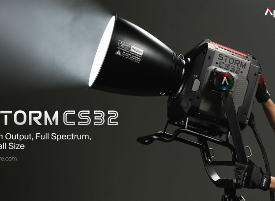 Aputure、「STORM CS32」を公開。高出力、フルスペクトル、コンパクトサイズ [NAB2026]