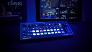 Roland、4K対応の小型ビデオスイッチャー「V-1-4K」発売。1台の4Kカメラから4ショットを切り出すROIモード搭載