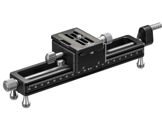 Leofoto、新型マクロレール「MP-200S」発売。粗動と微動のダブル調整、マクロ撮影の構図決定をスピーディーに