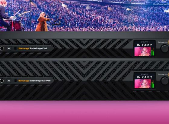 ブラックマジックデザイン、「Blackmagic StudioBridge 10G PWR」発表。系統の10Gを100G冗長システムに集約 [NAB2026]