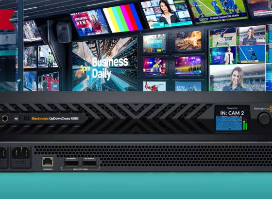 ブラックマジックデザイン、100Gイーサネット・2110対応コンバーター「UpDownCross 100G」発表 [NAB2026]