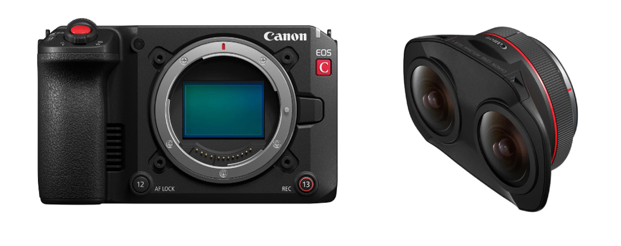 キヤノンEOS C50とRF5.2mm F2.8 L DUAL FISHEYEレンズの組み合わせ