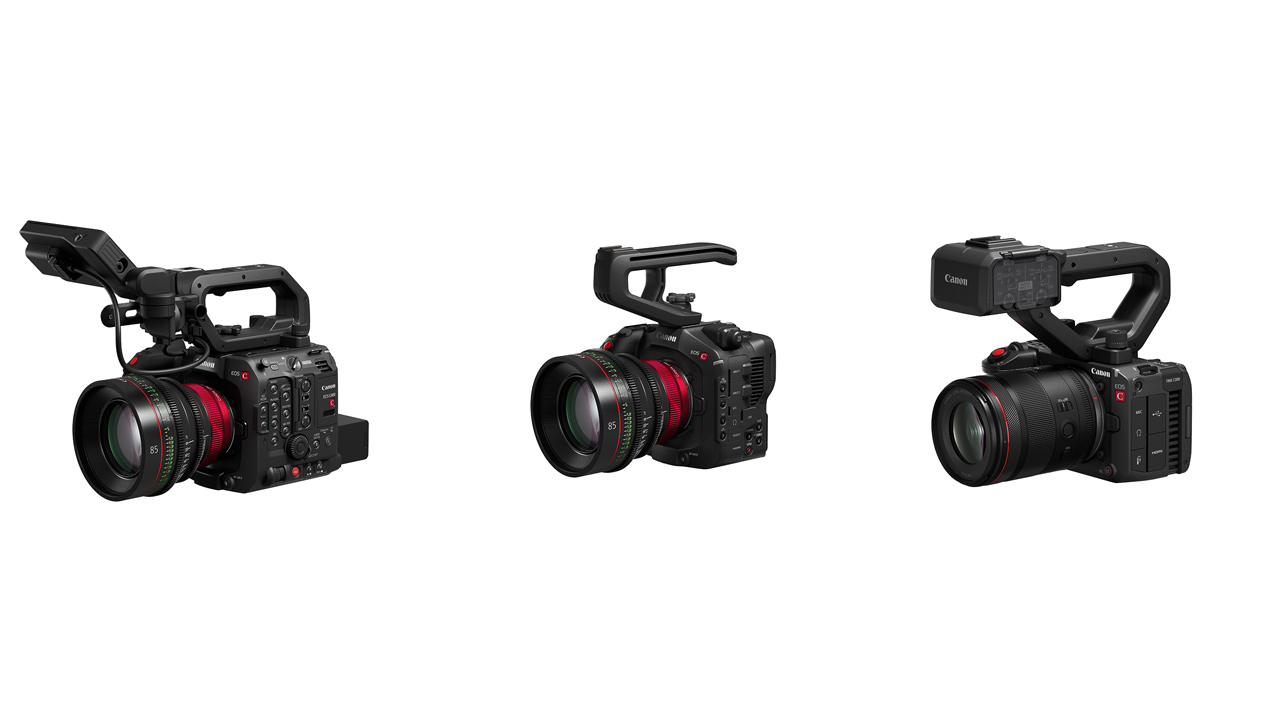 キヤノン EOS C400、EOS C80、EOS C50のデジタルシネマカメラ