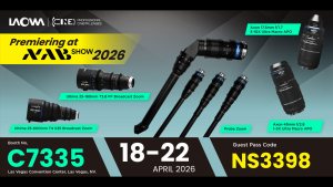 Laowa、世界初のパーフォーカルズームスーパーマクロ「Axon」シリーズと4倍放送用ズームをNAB Showで発表 [NAB2026]