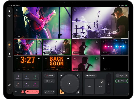Mavis、最新ライブ制作アプリ「Mavis Studio」がNAB 2026でデビュー。バックパックにスタジオを