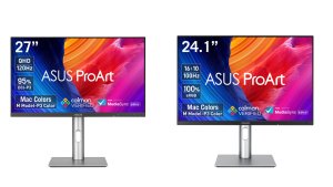 ASUS、ProArtモニター第2世代「PA278QGV」「PA248QFV」発売。Macとの親和性と120Hz駆動で作業効率を刷新