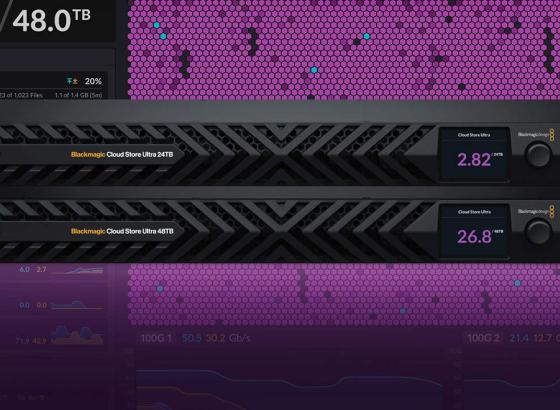 ブラックマジックデザイン、2系統の100Gイーサネットを搭載した高性能ストレージ「Blackmagic Cloud Store Ultra」を発表[NAB2026]