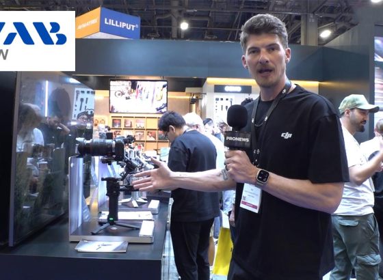 DJI最新ジンバル「RS 5」、3軸調整ノブでセットアップを大幅に改善。被写体の自動追跡にも対応[NAB2026展示レポート]
