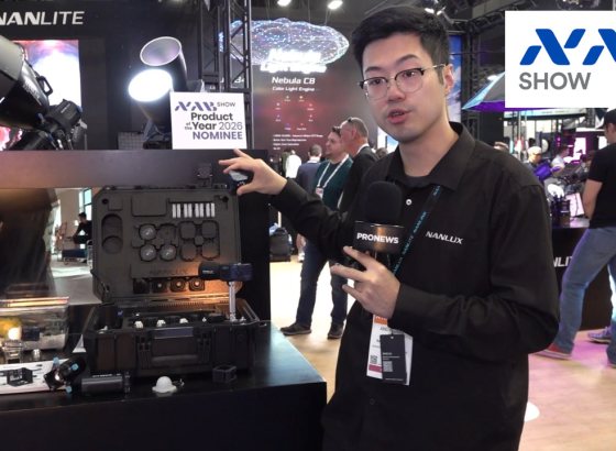 NANLUX、IP67対応の超小型LED「EVOKE 5C」を展示。8灯プロダクションキットも展開 [NAB2026展示レポート]