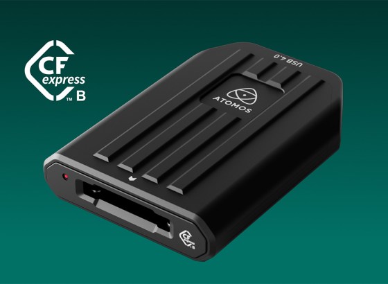 Atomos、最大40Gbpsの転送速度を実現するUSB4 CFexpressカードリーダーを発表[NAB2026]