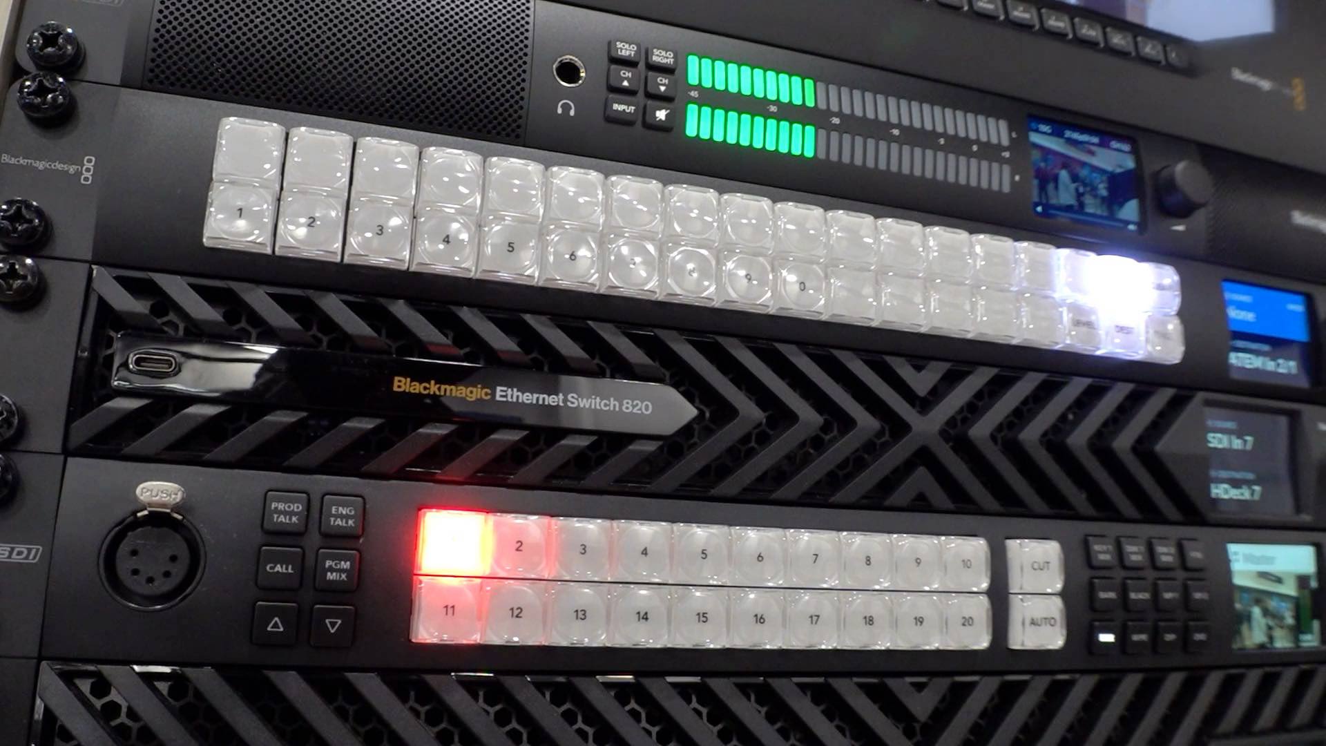 Blackmagic Design初のIPスイッチャーのイメージ