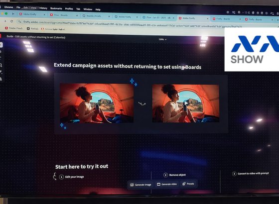 アドビ、Fireflyの新機能「Fireflyボード」を披露。直感操作で企画から動画生成までを一気通貫[NAB2026展示レポート]