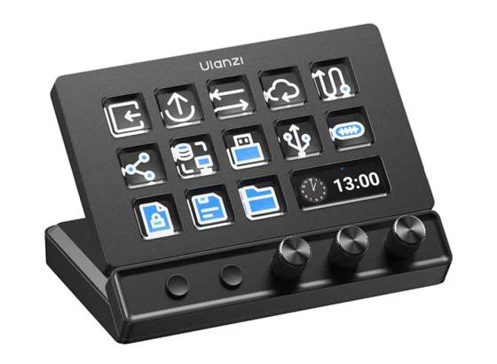 ウランジ、14キーと3ノブ、8in1ドッキングステーションを搭載した「Ulanzi D200X Creative Deck」発売