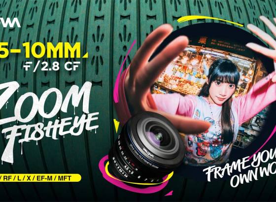 Laowa、APS-C/MFT用「4.5-10mm f/2.8 CF Zoom Fisheye」発表。円周から対角までを1本でカバー