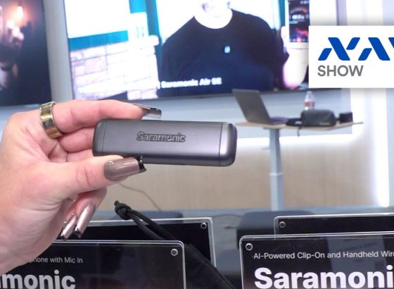 5gの超小型設計とハンドヘルドへの変形。Saramonic「Air SE」が示す現場主義の機動力[NAB2026展示レポート]