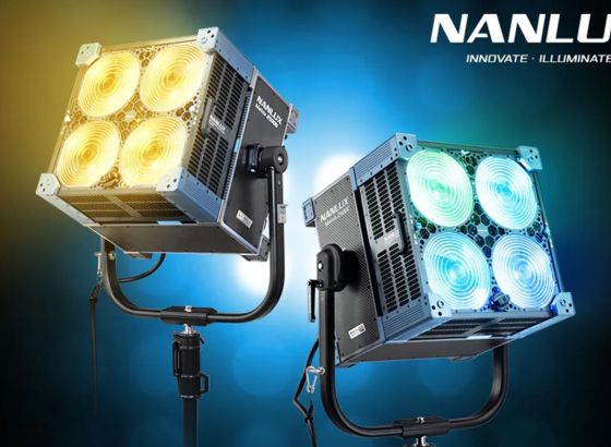 NANLUX、「Matrix 2500B」「Matrix 2500C」発売。パワフルな4灯一体型照明器具 [CineGear2026]