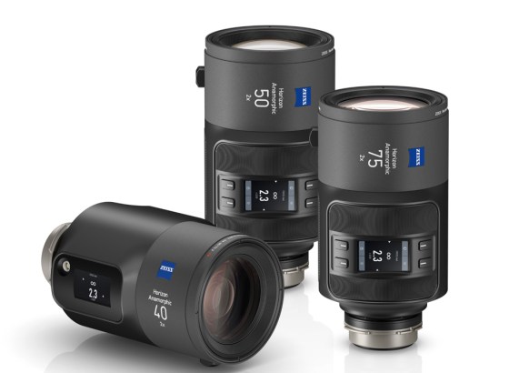 ZEISS、2xアナモルフィック・シネマレンズ「Horizon Anamorphic」を発表。モーター内蔵、タッチパネル搭載