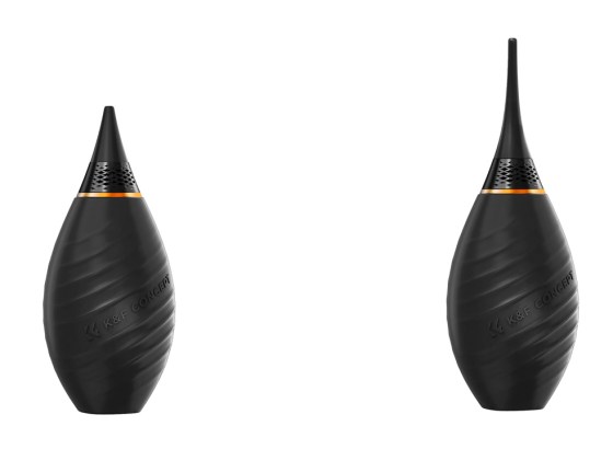 K&F Concept、高反発シリコン採用の新型エアブロワー2種発売。強力送風と素早い復元力を両立