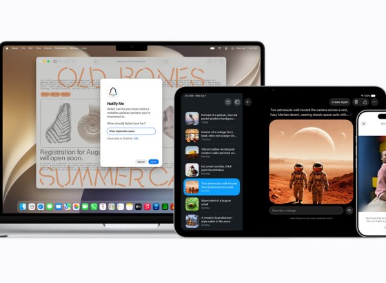 Apple、次世代のApple Intelligence発表。写真の「空間リフレーム」や生成AIツールなど、Apple製品に深く統合