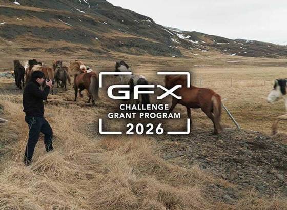 富士フイルム、「GFX Challenge Grant Program 2026」が募集開始。最大1万ドルの助成金とGFX機材を無償貸与