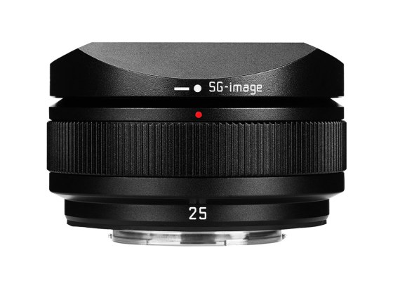 SG-image、マイクロフォーサーズ用「AF 25mm F1.8」を発売。重さ約130g・全長約31mmのポケッチサイズレンズ