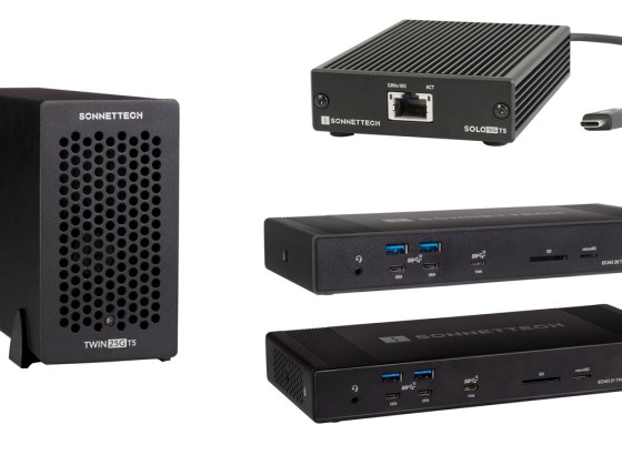 ソネット・テクノロジーズ、IBC2026にて最新のThunderbolt 5対応アダプタ群を初公開へ [IBC2026]