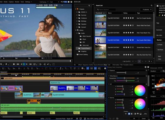 Grass Valley、「EDIUS 11.51」の最新アップデートを公開。VST3プラグインがHiDPIディスプレイに対応