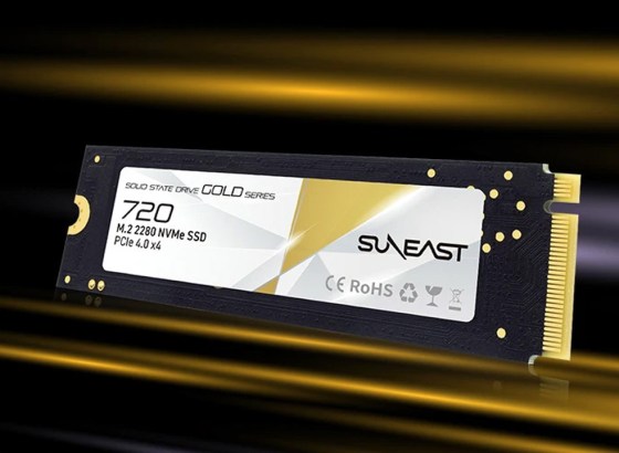 旭東エレクトロニクス、最大7,200TBWのPCIe 4.0 SSD「GOLD SERIES 720」を9月上旬より店頭販売