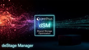アーザス、共有ストレージ最適化技術「deStage Manager」を発表。汎用NASを「追っかけ編集」対応のプロ仕様へ