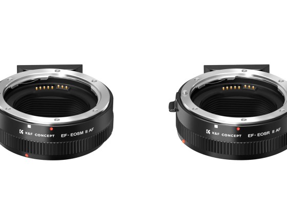 K&F Concept、AF対応電子マウントアダプター2種発売。EF/EF-SレンズをRF・EF-Mで活用