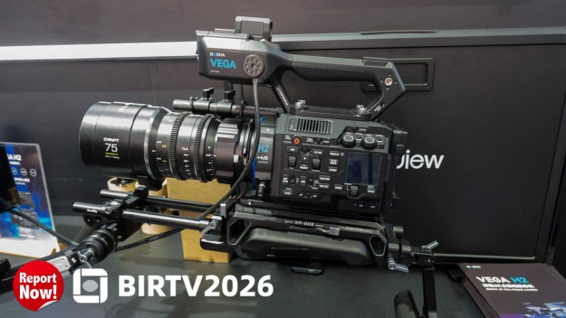 BOSMA「VEGA H2 6K」をBIRTVで初公開。レンズマウントとセンサーが90°回転する6Kフルサイズカメラ Vol.01 [BIRTV 2026]