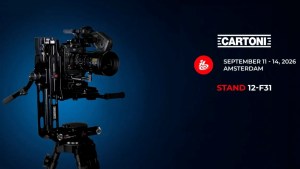 Cartoni、IBC2026で新世代のプロ用カメラサポートシステムを展示 [IBC2026]