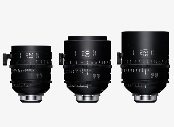 シグマ、シネレンズ「Aizu Prime Line」に21mm/100mm/125mm追加。全焦点距離で開放T1.3