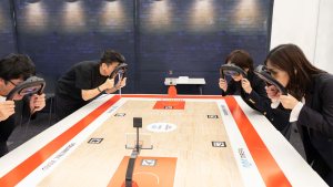 キヤノン、世界初の遠隔リアルタイム3Dスポーツ観戦を実証。ボリュメトリック・MRシステムと「IOWN APN」を活用