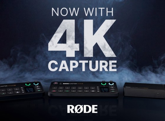 RØDECaster VideoがVer.1.4へ大型アップデート。4KマルチカメラISO収録＆独立NDI出力に対応