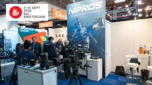 NIPROS、REDからPTZまで広がる光伝送。「Vega-R」世界初披露とシネライブの現在 Vol.09 [IBC 2026]