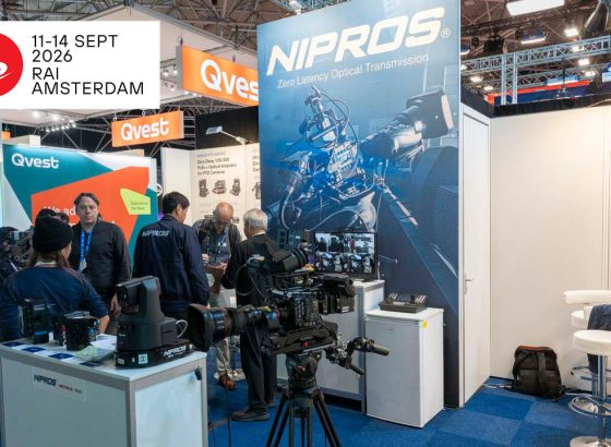 NIPROS、REDからPTZまで広がる光伝送。「Vega-R」世界初披露とシネライブの現在 Vol.09 [IBC 2026]