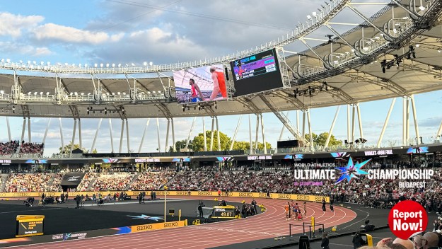 ソニー、ブダペストで見せた「未来のスポーツ中継」。決定的瞬間を3DCGで再構成する技術と、クリエイターを支える現場力[Report Now!]