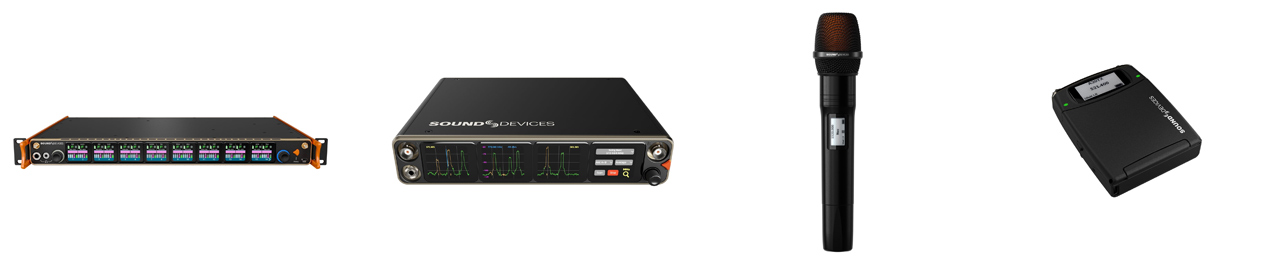 Sound Devices Astral Wirelessの主な取扱製品